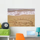 Welcome to Beach Wall Decal