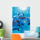 Sandy Bottom Sunburst Tropical Wall Mural