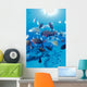 Sandy Bottom Sunburst Tropical Wall Mural