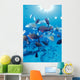 Sandy Bottom Sunburst Tropical Wall Mural