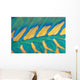 Micronesia, Bicolor Parrotfish Dorsal Fin And Scales, Detail Wall Mural