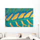 Micronesia, Bicolor Parrotfish Dorsal Fin And Scales, Detail Wall Mural