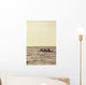 Paddlers Silhouetted On Ocean Wall Mural