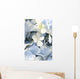 Light blue hydrangea Wall Mural