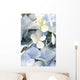 Light blue hydrangea Wall Mural