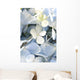 Light blue hydrangea Wall Mural