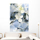 Light blue hydrangea Wall Mural