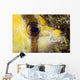 Milletseed Butterflyfish Close-Up Eye Detail Wall Mural
