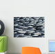 Hawaii, Close-Up Detail Of Schooling Anchovy, Side View Wall Mural