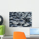 Hawaii, Close-Up Detail Of Schooling Anchovy, Side View Wall Mural