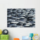 Hawaii, Close-Up Detail Of Schooling Anchovy, Side View Wall Mural