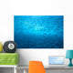 School Of Small Silver Fish, Hundreds In Clear Blue Water Near Surface Wall Mural