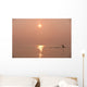 Alaska, Frederick Sound, Humpback Whale Fluke At Sunset Wall Mural
