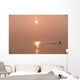 Alaska, Frederick Sound, Humpback Whale Fluke At Sunset Wall Mural