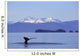Alaska, Frederick Sound, Humpback Whale Fluke Wall Mural