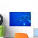 Hawaii, Close-Up Side View Of Humpback Whale Underwater Wall Mural