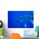 Hawaii, Close-Up Side View Of Humpback Whale Underwater Wall Mural