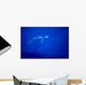 Blue Background Wall Mural