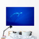 Blue Background Wall Mural