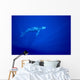 Blue Background Wall Mural