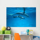 Pair Near Surface With Reflections Wall Mural
