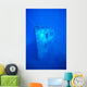 Hawaii, Oahu, Bow View Of Atlantis Wreck Off Waikiki, Clear Blue Ocean Wall Mural