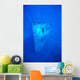 Hawaii, Oahu, Bow View Of Atlantis Wreck Off Waikiki, Clear Blue Ocean Wall Mural