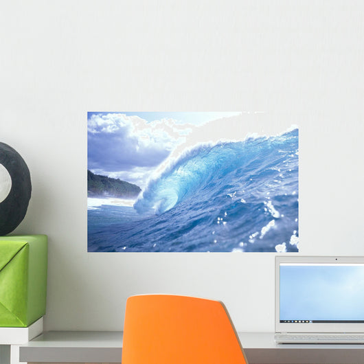 Look To White Sky Wall Mural