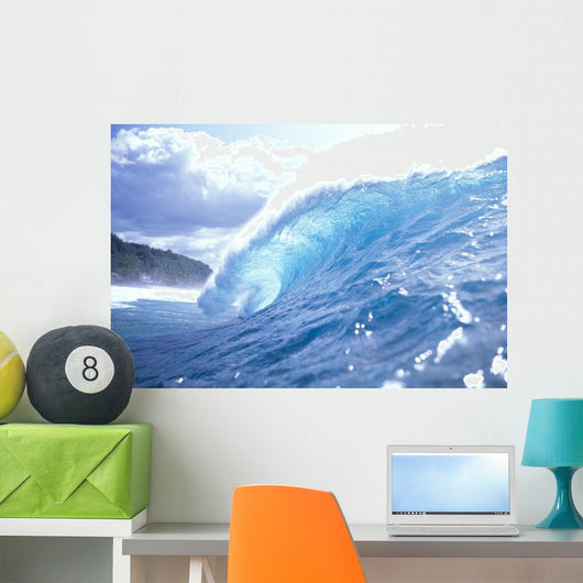 Look To White Sky Wall Mural