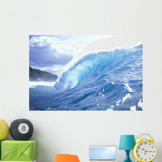 Look To White Sky Wall Mural