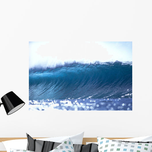 White Sky Wall Mural