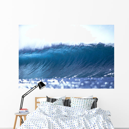 White Sky Wall Mural