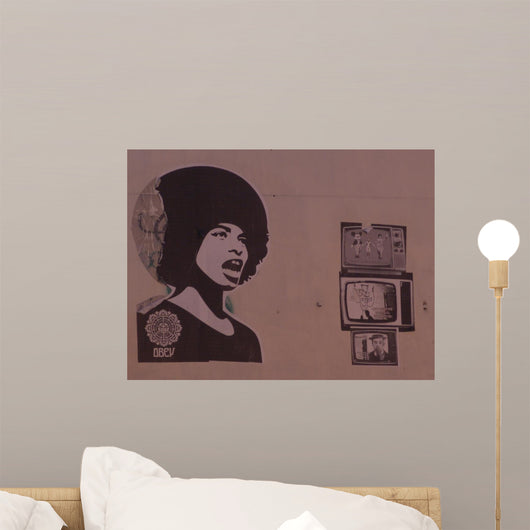 obey funky madonne Wall Mural