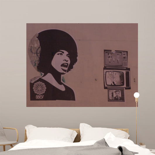 obey funky madonne Wall Mural