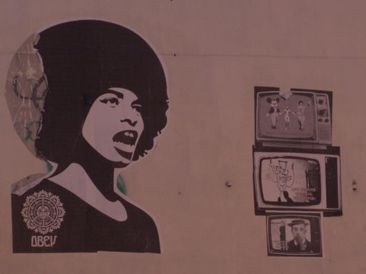 obey funky madonne Wall Mural