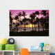 Purple And Yellow Sky Wall Mural