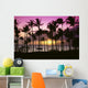 Purple And Yellow Sky Wall Mural