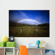 Hawaii, Molokai, Rainbow Over Green Ranch Land Wall Mural