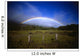 Hawaii, Molokai, Rainbow Over Green Ranch Land Wall Mural