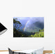 Trees And Growth On Mountains Wall Mural