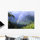 Trees And Growth On Mountains Wall Mural