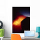 Explosive Reaction At Twilight Wall Mural