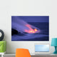 Orange Glow Wall Mural