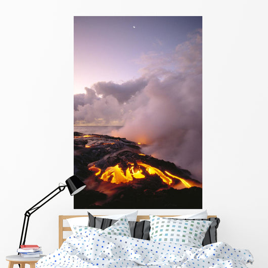 Smoky Skies Wall Mural