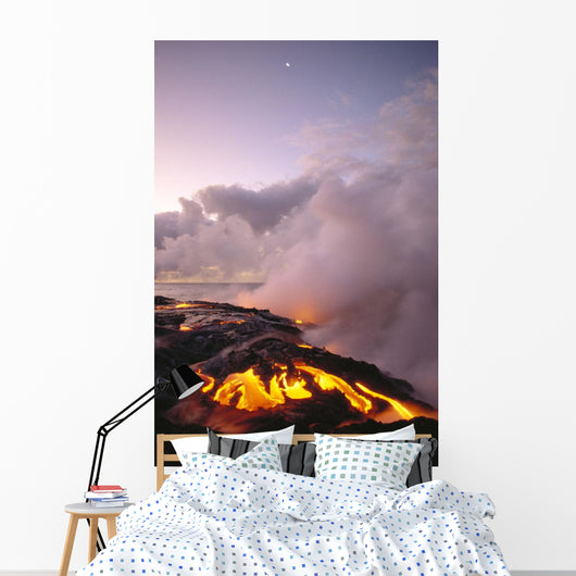 Smoky Skies Wall Mural