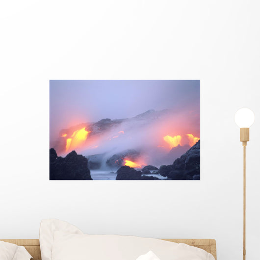 Gray Smoky Sky Wall Mural