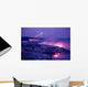 Pink Hues Along Coastline Wall Mural