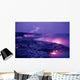 Pink Hues Along Coastline Wall Mural