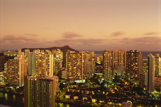 Diamond Head Background Wall Mural
