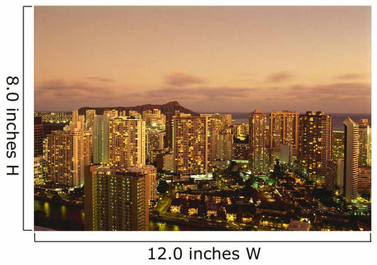 Diamond Head Background Wall Mural